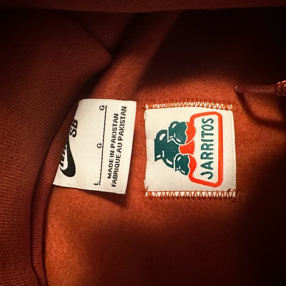 Nike SB Jarritos Dark Russet Hoodie - Picture 3 of 3